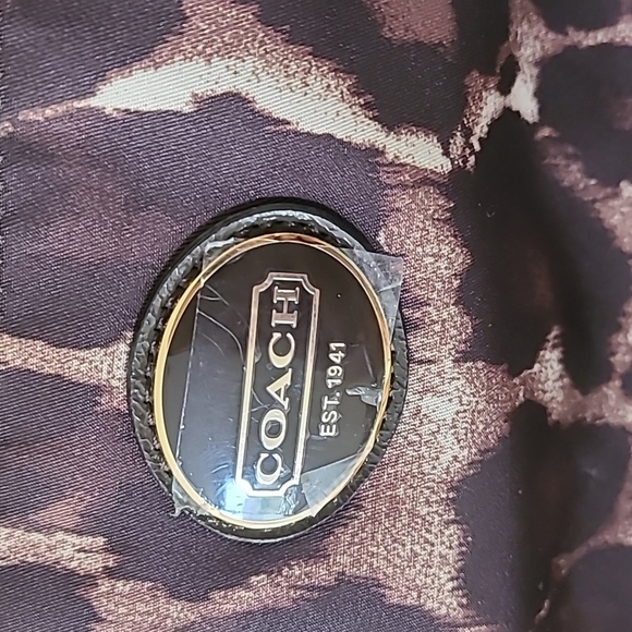 Coach folding duffle and accessory bag/pouch NWOT - Picture 5 of 8